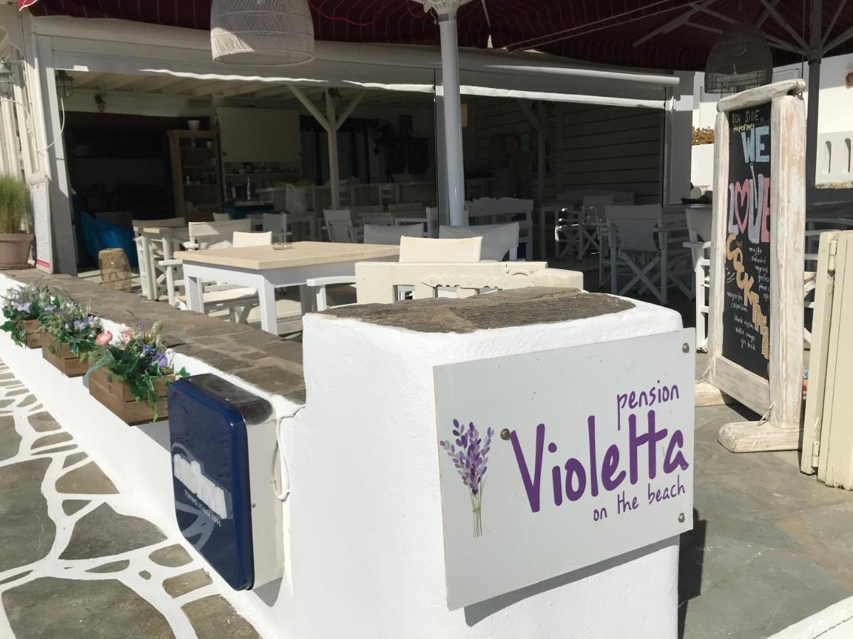 Studio Apartment Violetta At Livadia Beach Páros Exterior foto